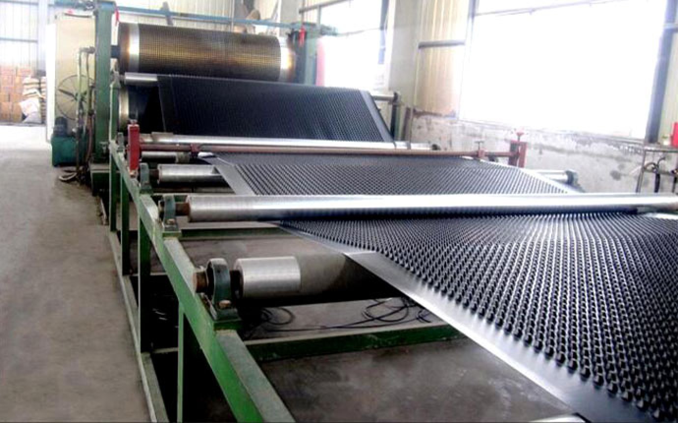 HDPE drainage plate production line