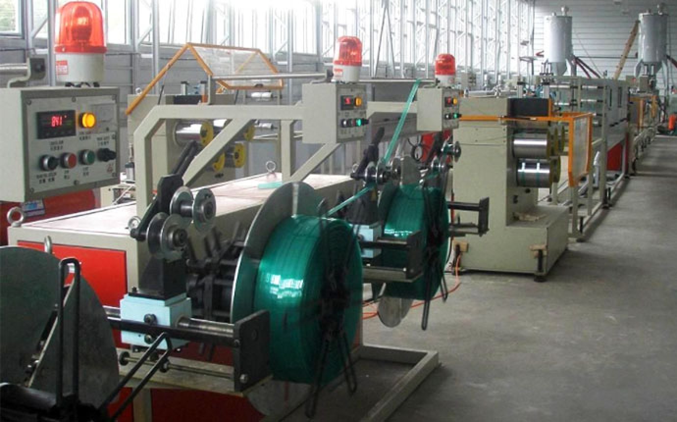 PET PP packing belt production line
