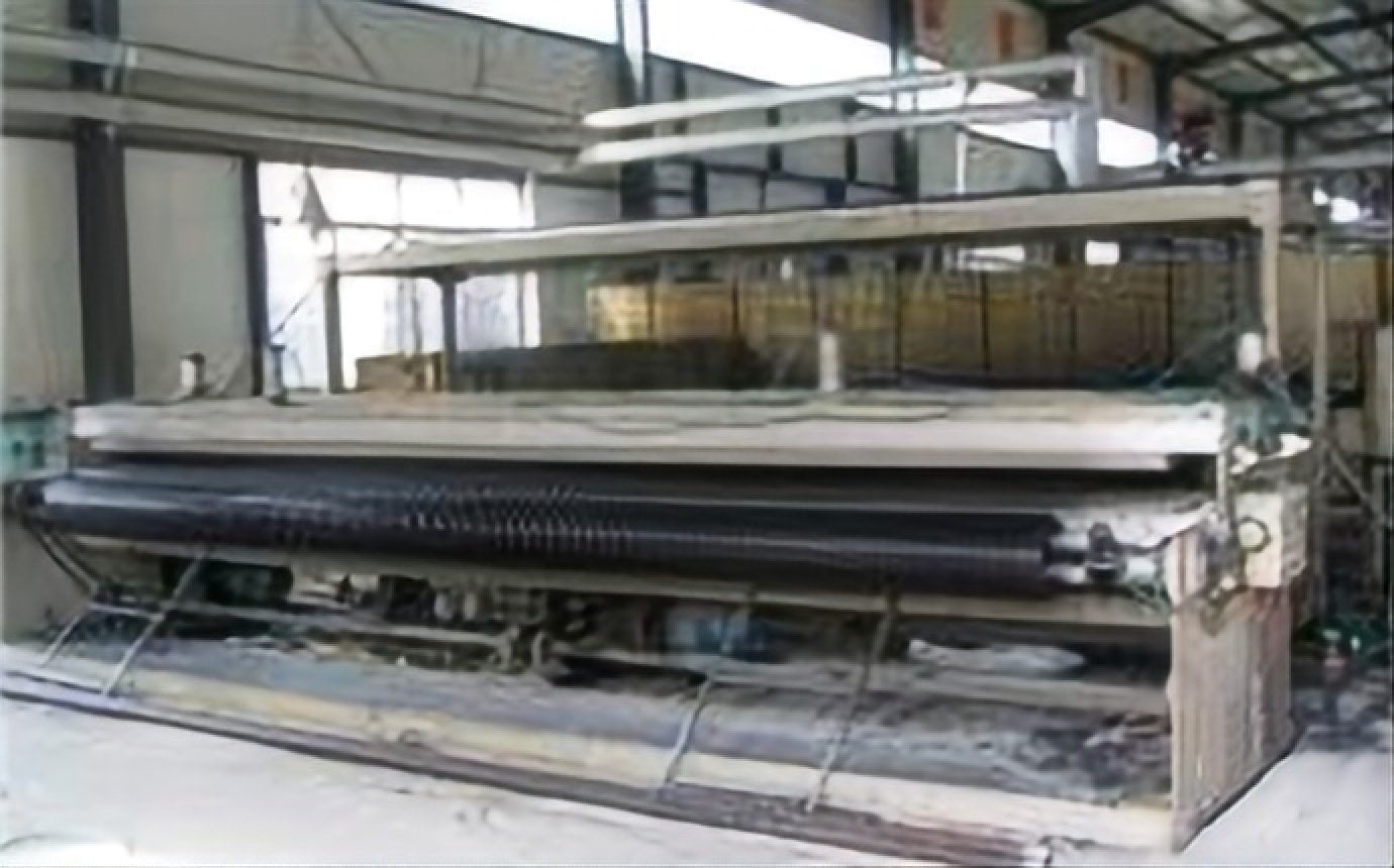 Geogrid production line