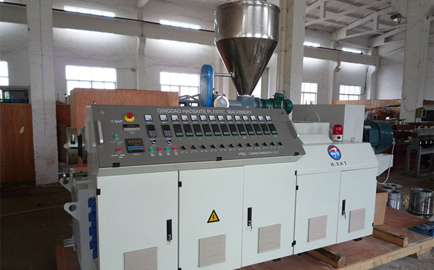 Double-screw extruder