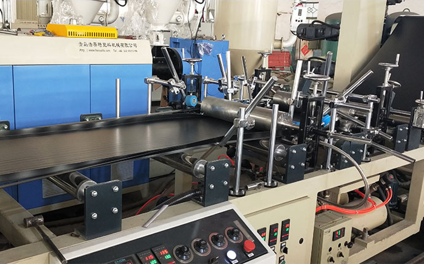 Automotive subwing sheet production line