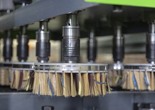 Wood Brush Sanding Machine