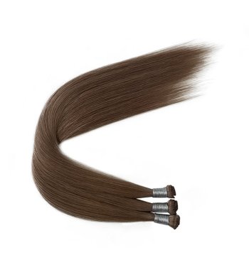 Hand tied weft Dark Ash Blonde