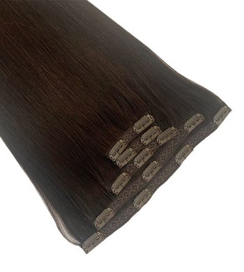Clip ins Dark Brown