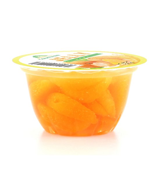 Mandarin orange jelly in Cups 4OZ