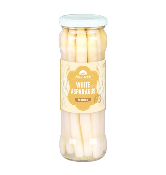 Canned white asparagus spears 370ml