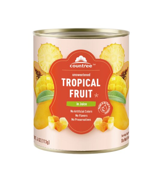 Canned Tropical fruit salad