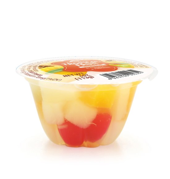 Mixed Fruit Cocktail in Cups
