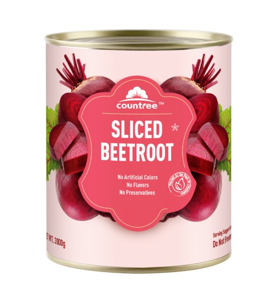 Canned sliced beets 106oz