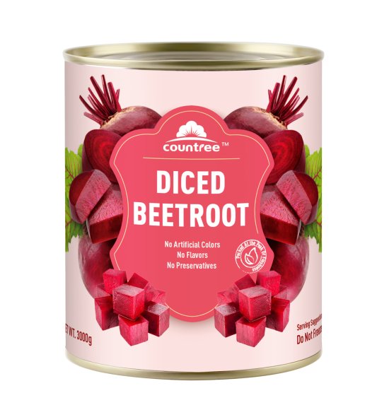 Canned diced beets 106oz