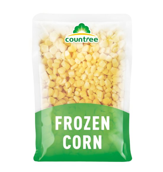 Frozen corn retail package