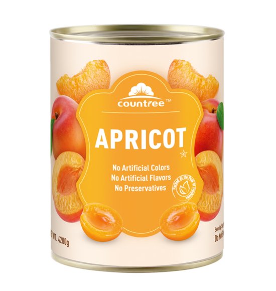 Canned Apricot Halves 4200g