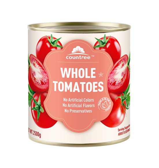 Canned tomatoes whole 2500G