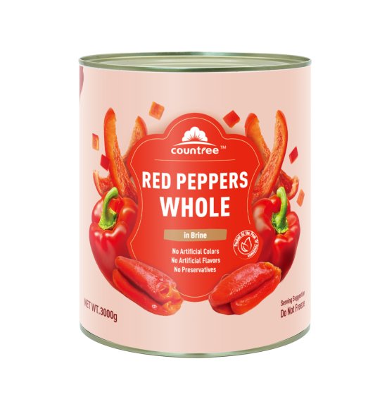 Canned Marinated Sweet pepper whole 104 oz