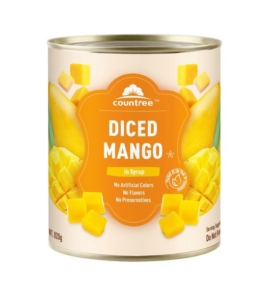 Canned Mango dices 820g