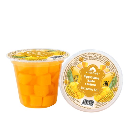 Mango dices in fruit cups 8OZ