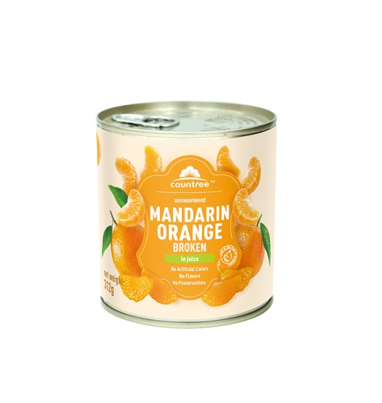 Canned mandarin orange broken 312g