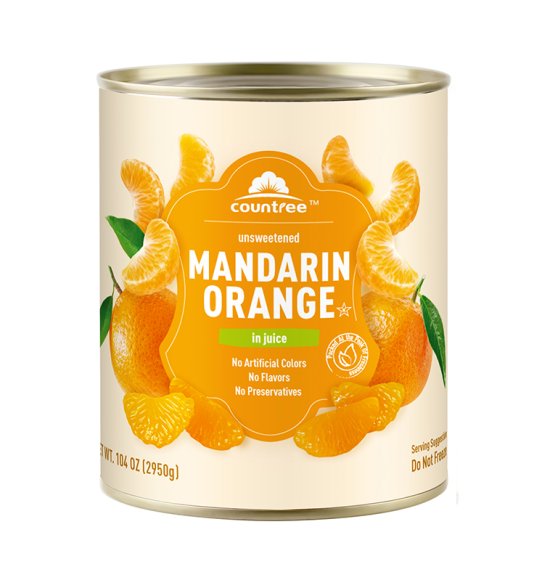 Canned mandarin orange segment 3000g
