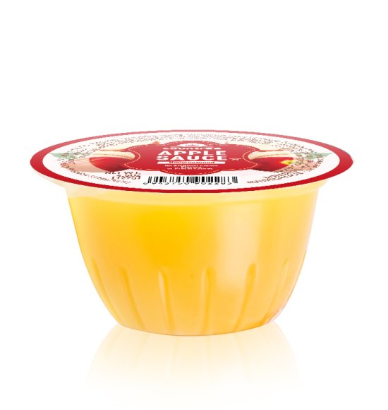 Apple puree in cup 120g