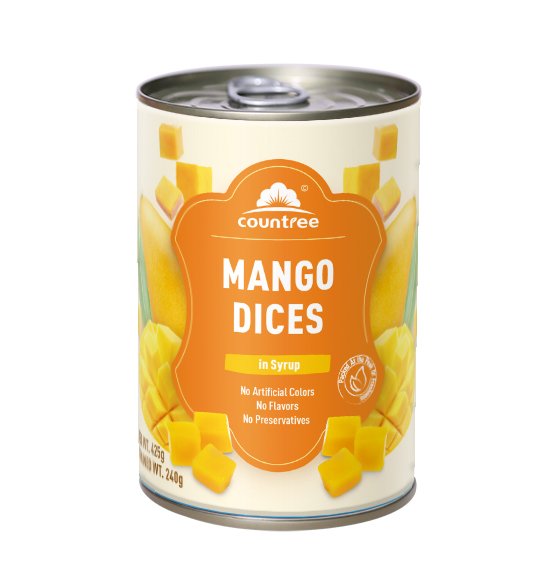 Canned Mango Dices 425g 