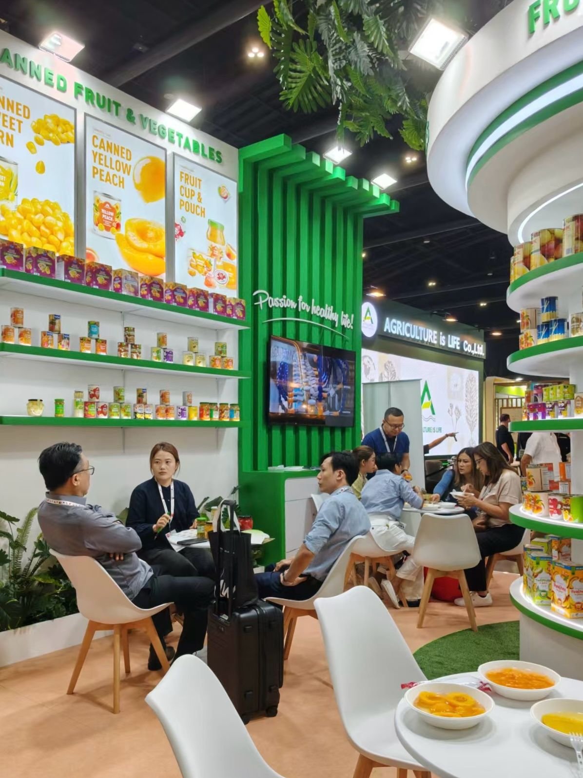 Countree Food booth at THAIFEX 2026