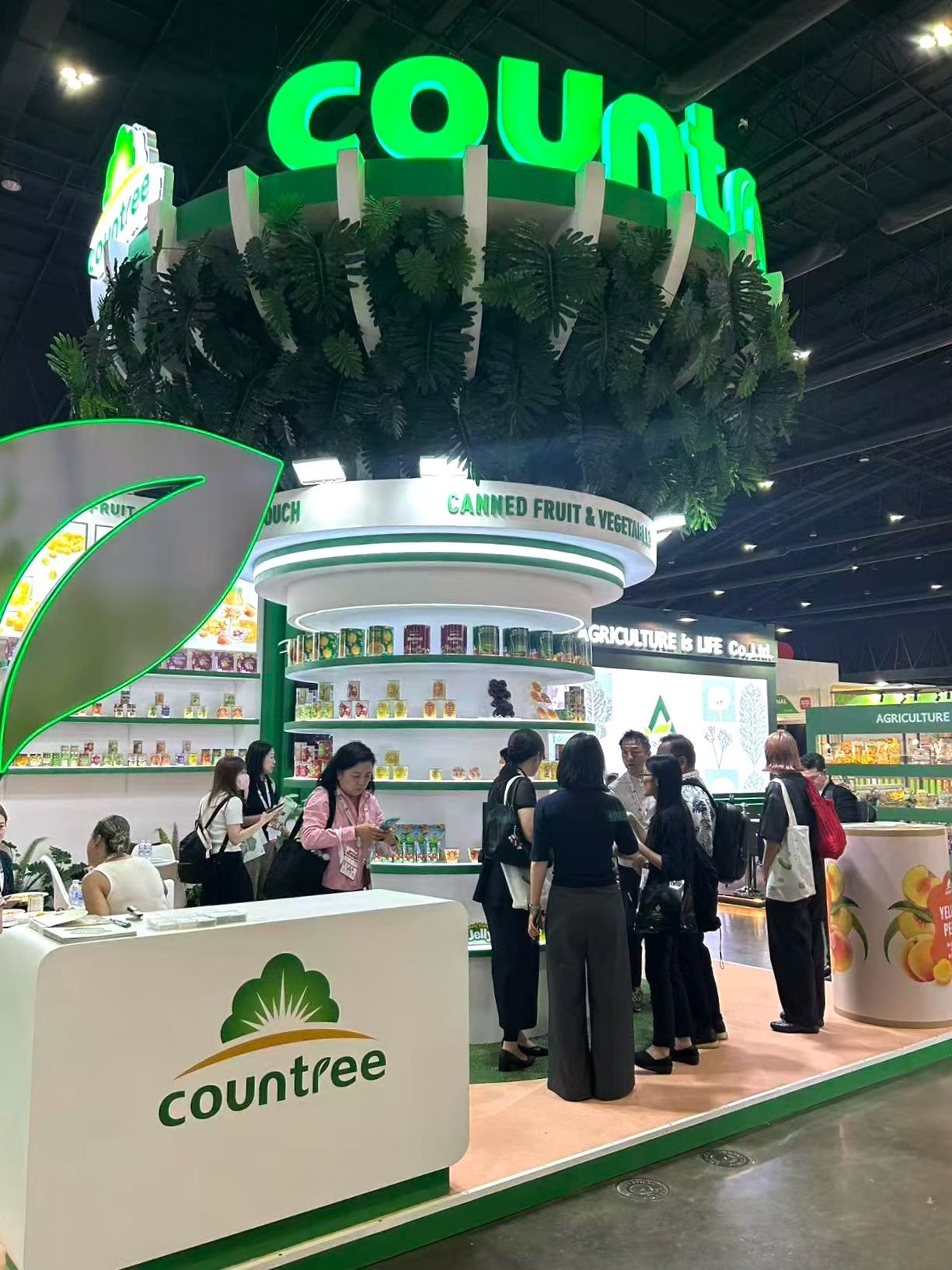 Countree Food booth at THAIFEX 2026