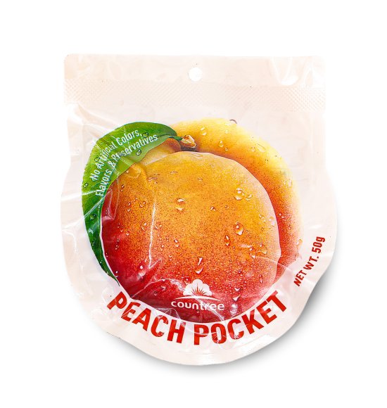 Peach Halves in Pouch 50G