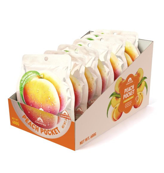 Peach Halves Snack Box 600G