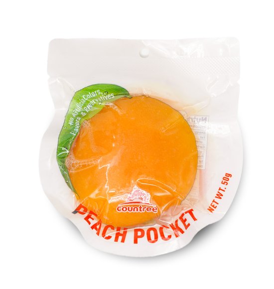 Pouch-Packed Peach Halves 50G