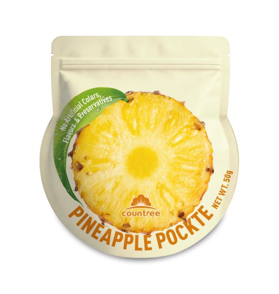 Fresh Cut Pineapple Pouch 50G