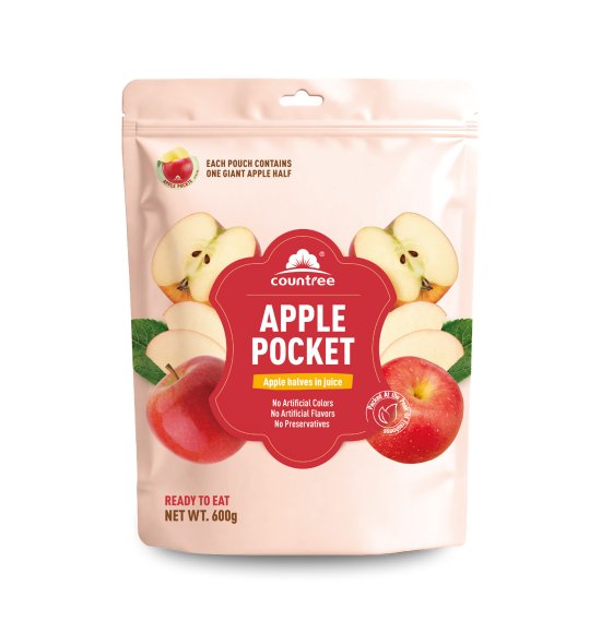 Apple Halves in Pouch – 600g