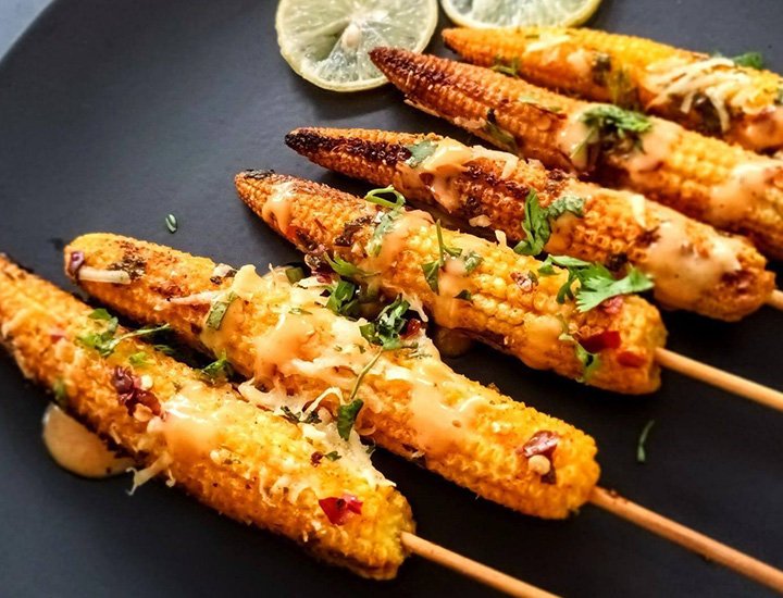 Grilled Baby Corn 2