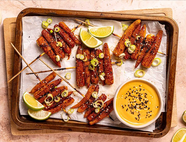 Grilled Baby Corn 1