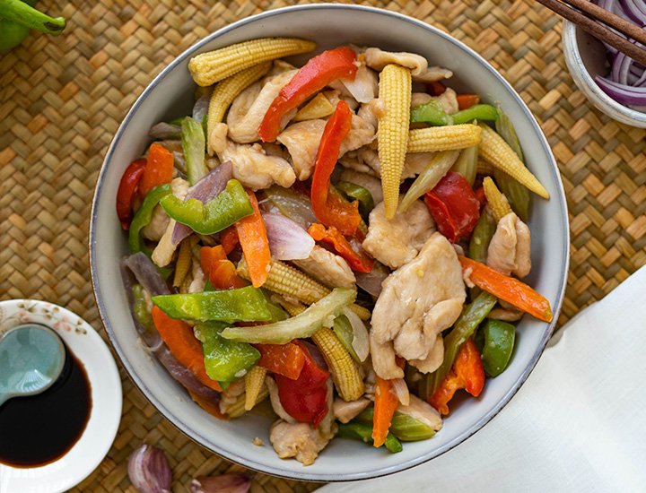 Baby Corn Stir-Fry 3