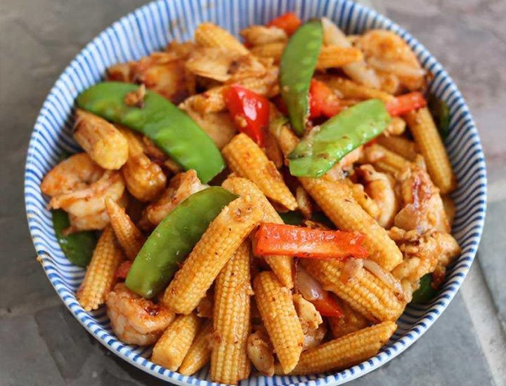 Baby Corn Stir-Fry 1