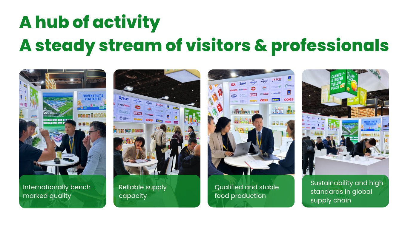 Countree Food booth at SIAL Paris
