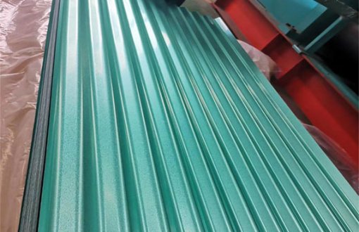 Corrugated galvalume iron sheets