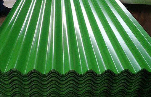 Burkina Faso 0.19 mm PPGI Galvanized Iron Roof Tiles