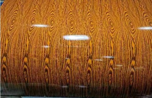 3D Wood Pattern PPGL Steel Coil