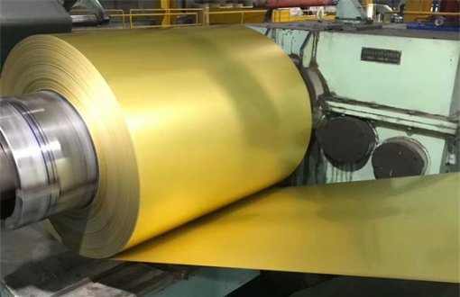 JIS3321 Anti-Finger Print 55% Galvalume Aluminium Zinc Steel Coil