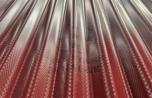 Color Coated Embossed Corrugated Steel Roofing Sheet