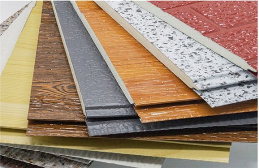 Decorative Sandwich Panels for Steel Structure Buildings