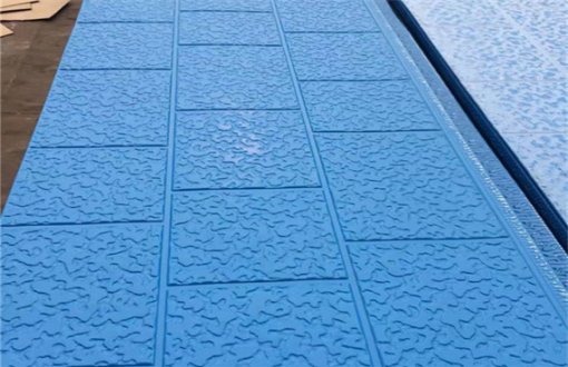 Insulation PU Foam Sandwich Panels For Steel Structure House