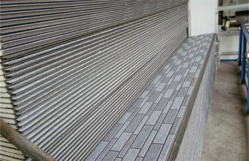 Metal Finished Carved  PU Sandwich Panel