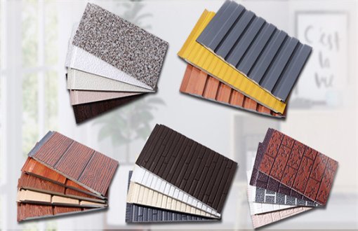 Polyurethane Galvalume Sandwich Wall Panels