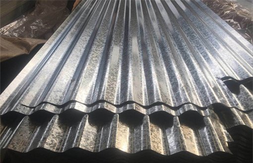 Regular Spangle Galvanized Corrugated Steel Roofing Sheet 