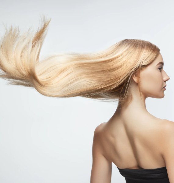 Premium quality, 100% Remy human hair extensions.