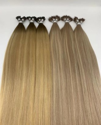 Double Drawn Remy Human Hair Nano Ring Hair Extension 