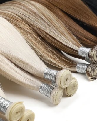 hand tied genius weft hair extensions