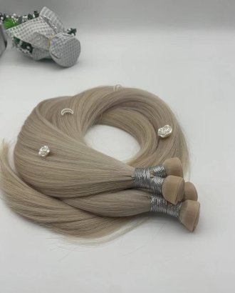 pu weft with 100% human remy hair